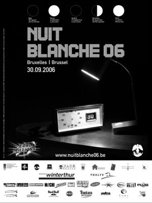Affiche Nuit Blanche 2006